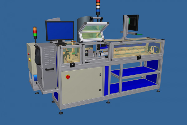 Design and developing a single – purpose machinery for measuring, labeling and sorting dies